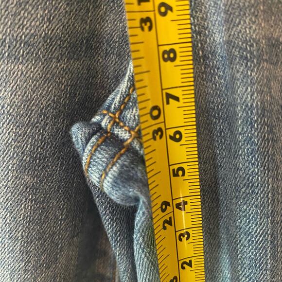 Judy Blue Women's size 5 / 27 Straight Leg Light Wash Jeans - Picture 7 of 9